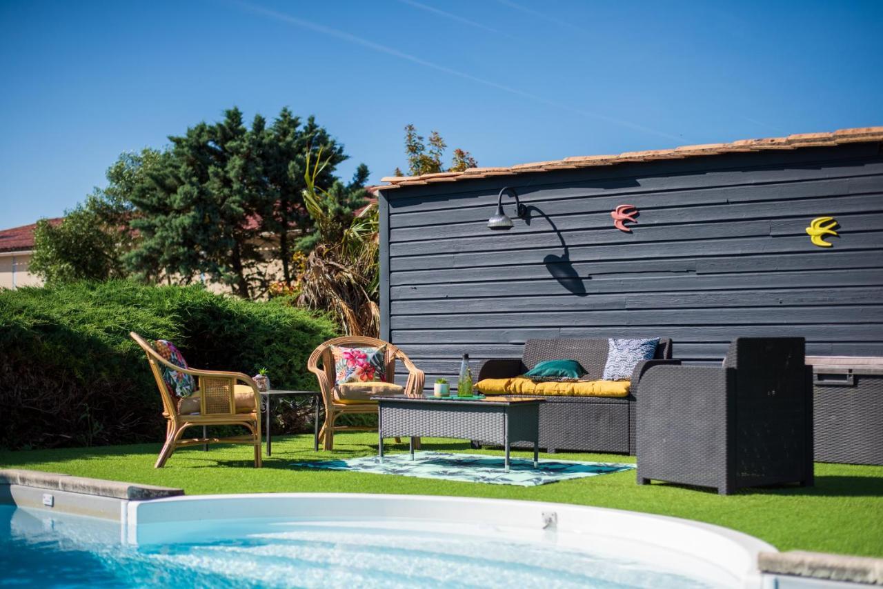 Chambre Merlot, Piscine Et Spa, Proche St Emilion Lugon et l'Ile du Carney Экстерьер фото